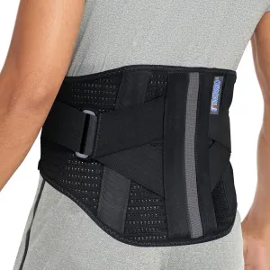 3.0 Back Support Brace for Men Women Lower Back Pain Relief,Small Back Brace for Herniated Disc,Sciatica,Scoliosis,Waist Pain,Thin Breathable Lumbar Support Belt(Black,S/M Fit Belly 23.5"-29.5")