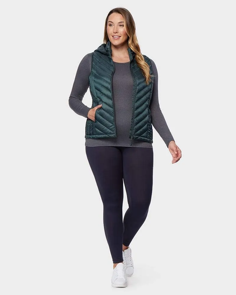 32 Degrees Heat Womens Ultra Soft Thermal Lightweight Baselayer Crew Neck Long Sleeve Top