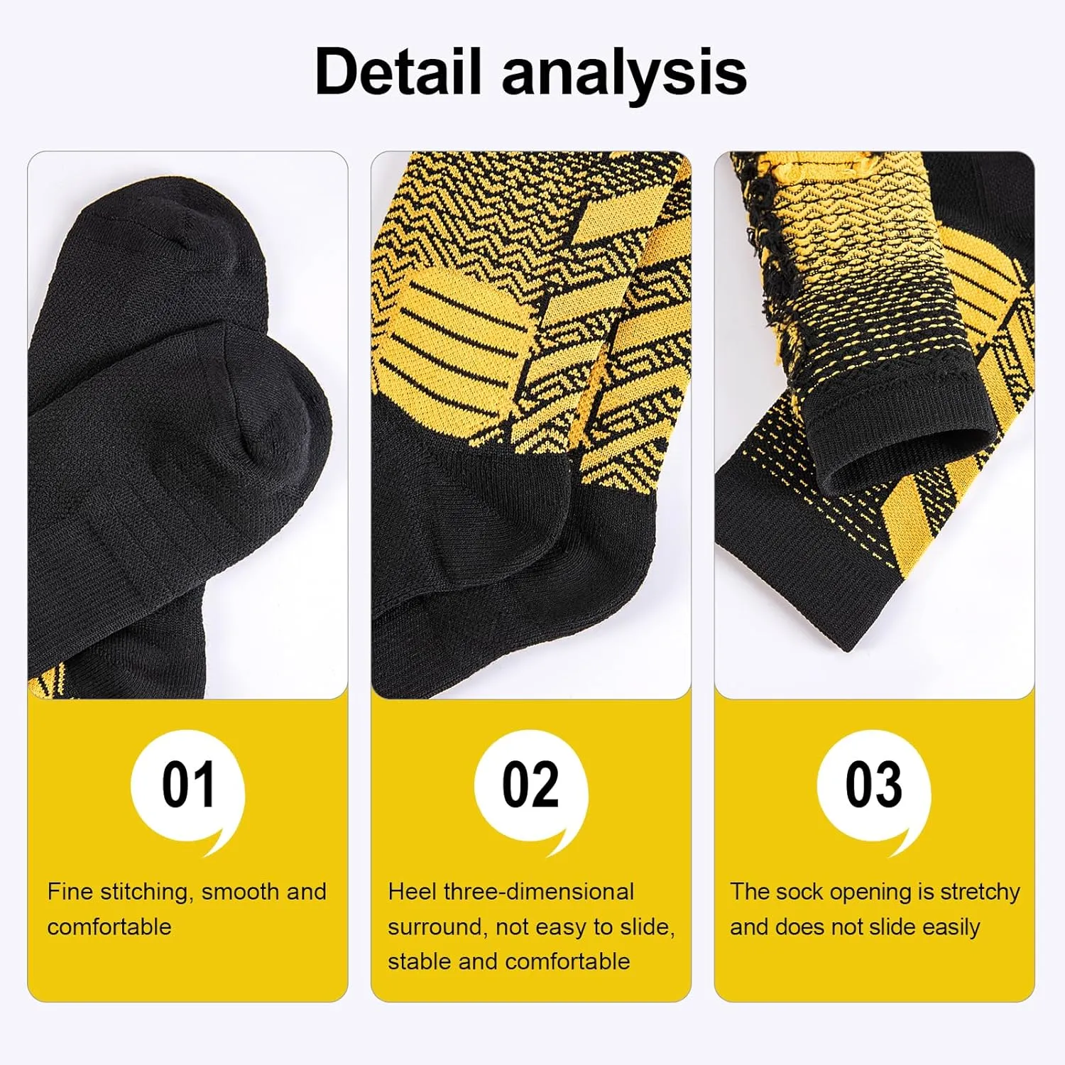 5 Pairs Elite Basketball Socks Cushioned Athletic Crew Socks for Men Youth Adult Soccer Outdoor Football Running