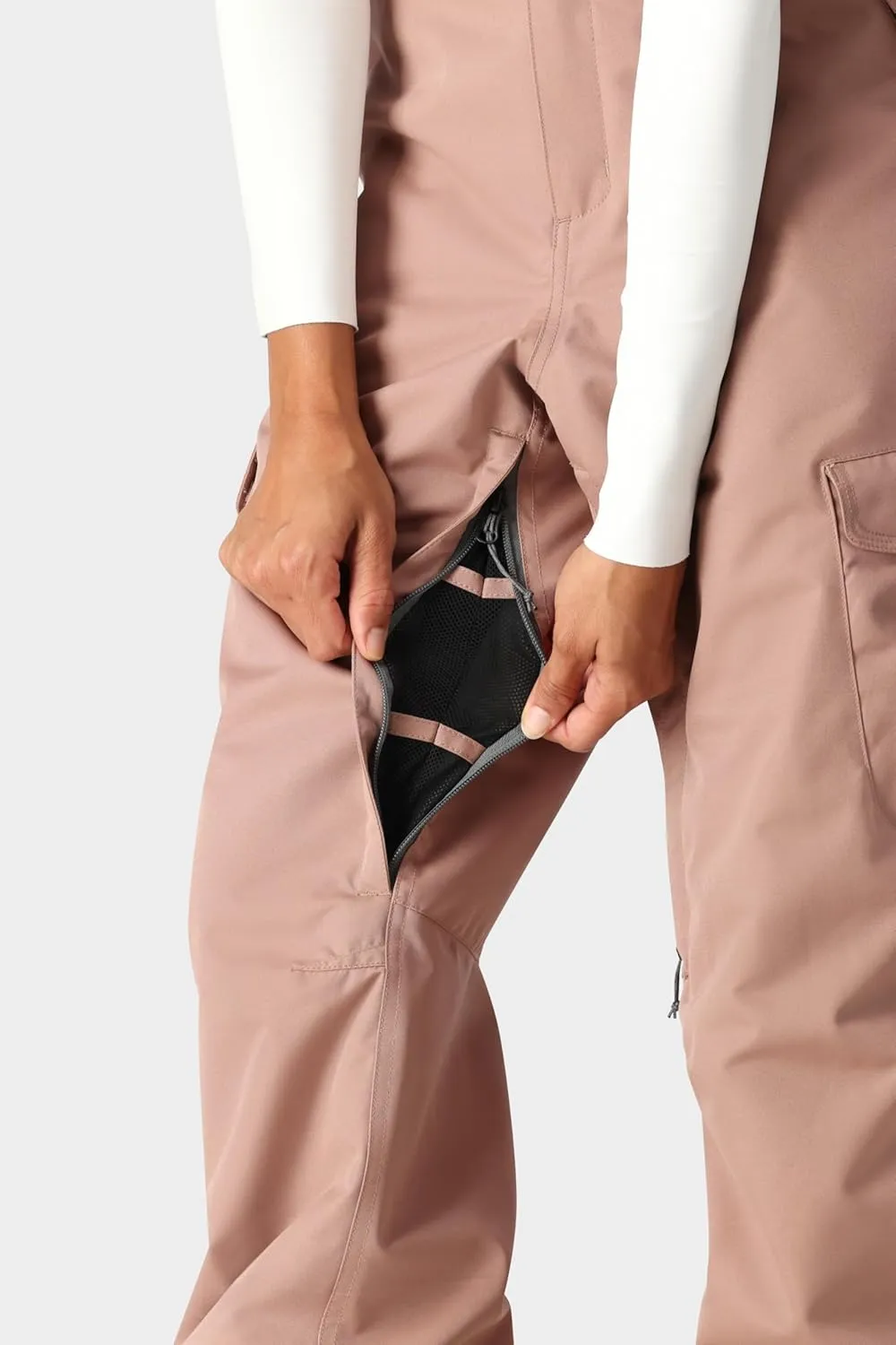 686 Women's Aura Cargo Pant - Insulated Winter Clothing with Horshoe Hem & Boot Gaiters - Water & Weather Resistant