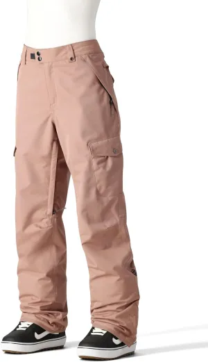 686 Women's Aura Cargo Pant - Insulated Winter Clothing with Horshoe Hem & Boot Gaiters - Water & Weather Resistant