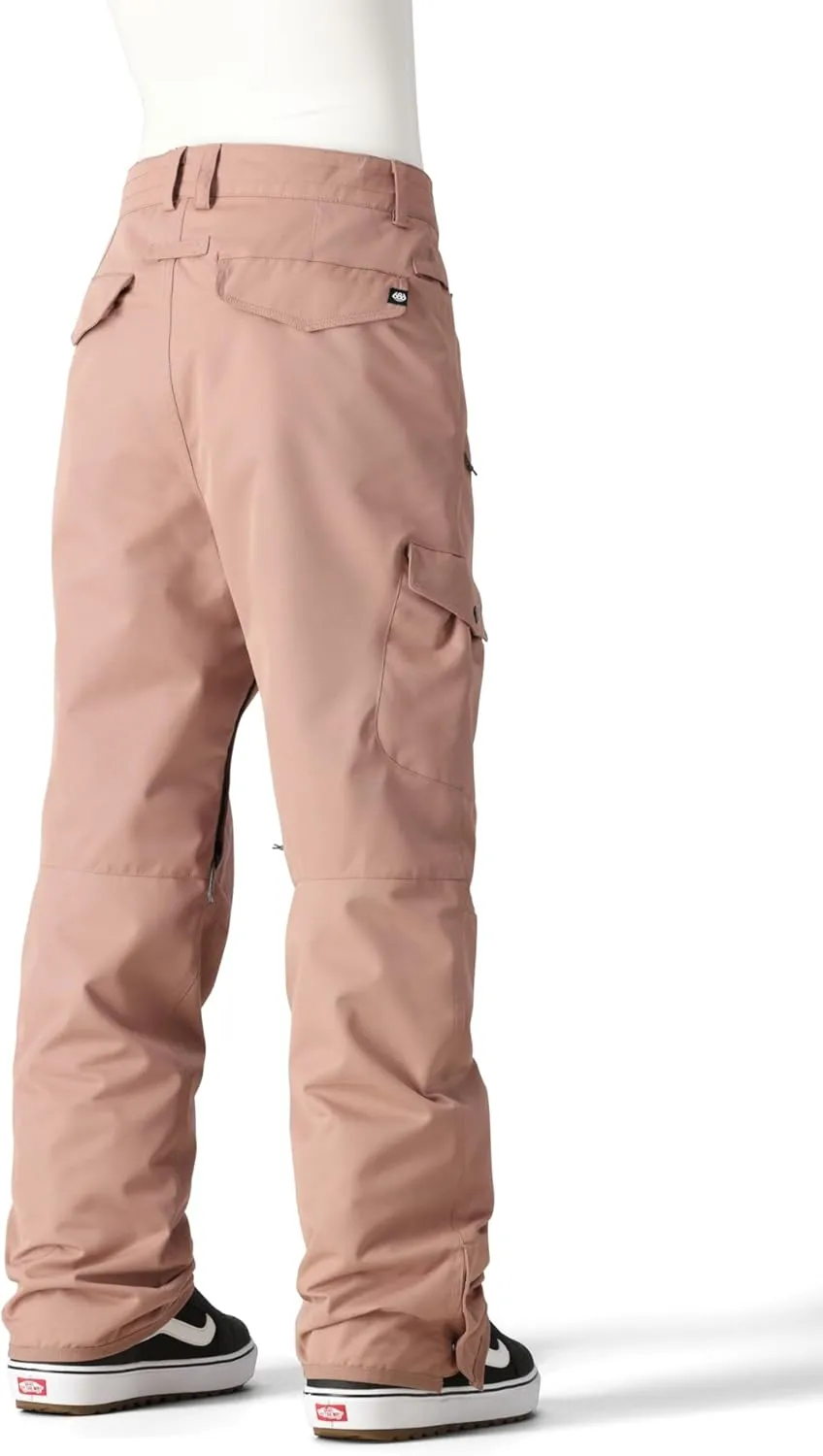 686 Women's Aura Cargo Pant - Insulated Winter Clothing with Horshoe Hem & Boot Gaiters - Water & Weather Resistant
