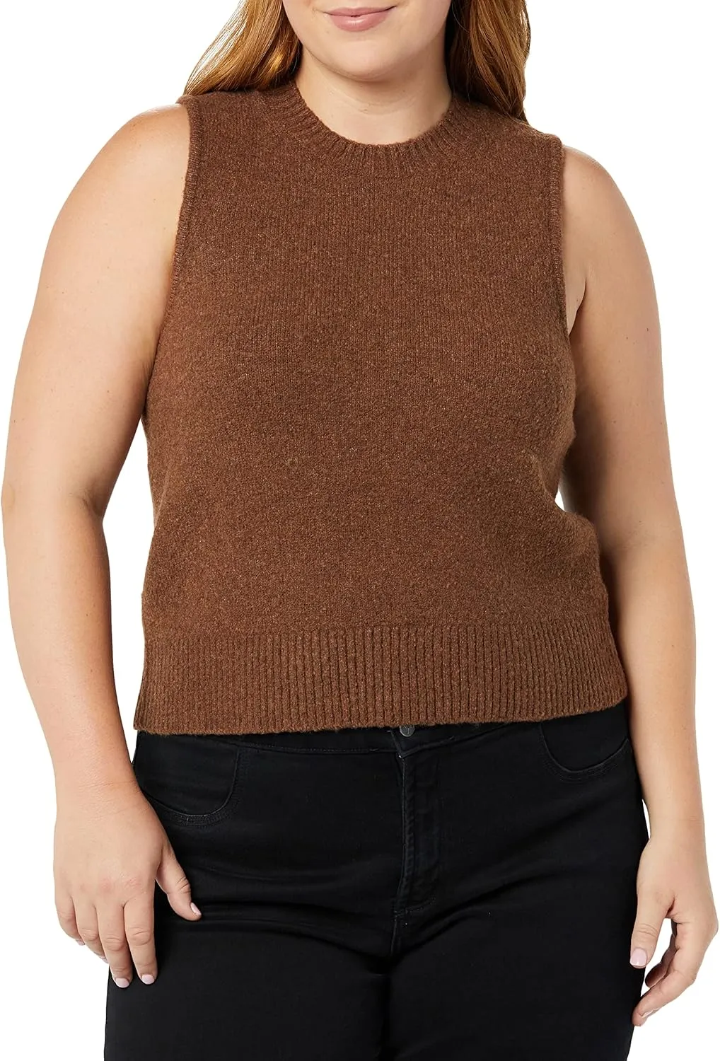 Amazon Essentials Women's Boucle Sweater Tank Top (Previously Daily Ritual)
