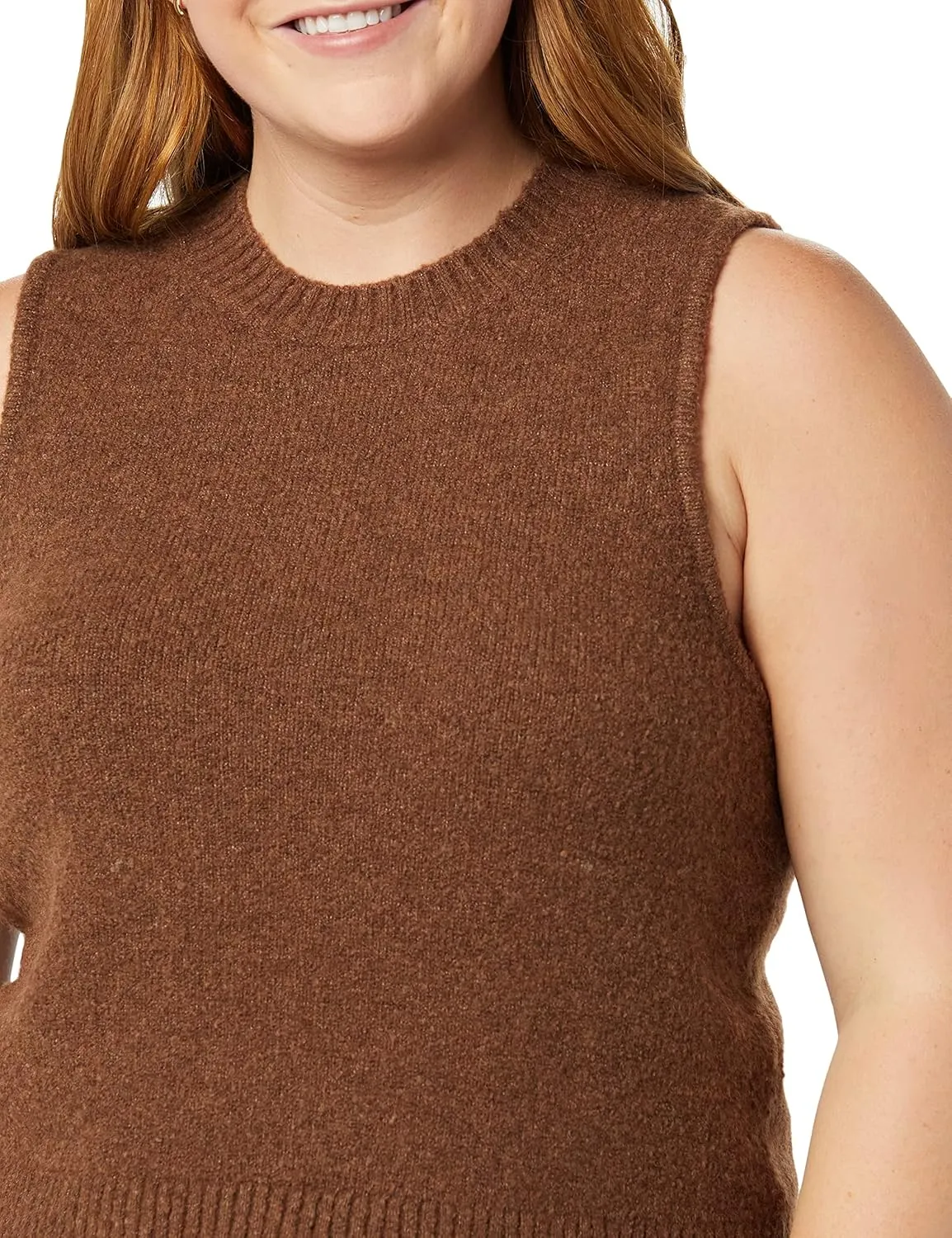 Amazon Essentials Women's Boucle Sweater Tank Top (Previously Daily Ritual)