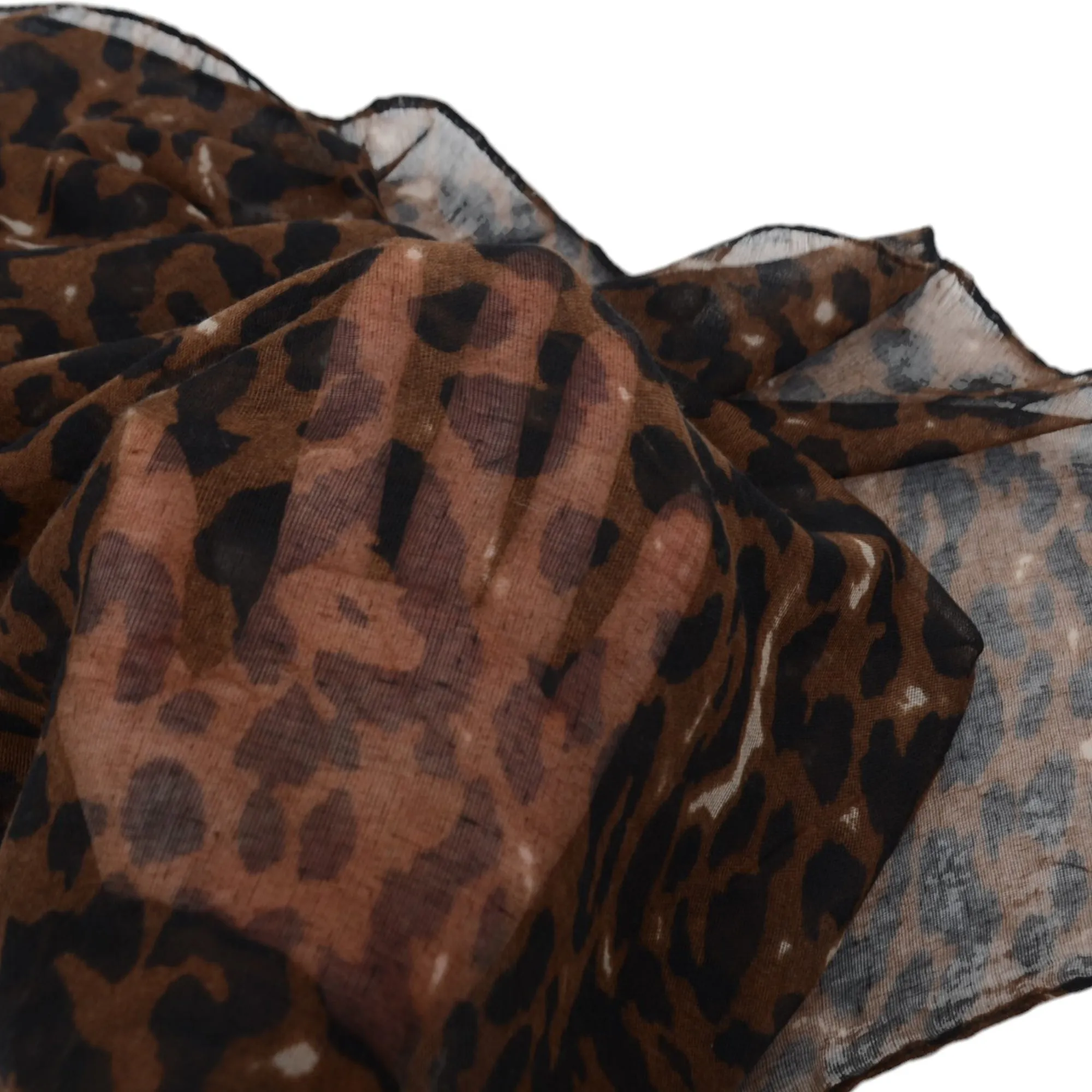 Anna-Kaci Women's Classic Leopard Print Scarf Lightweight Shawl Wrap Head Scarves