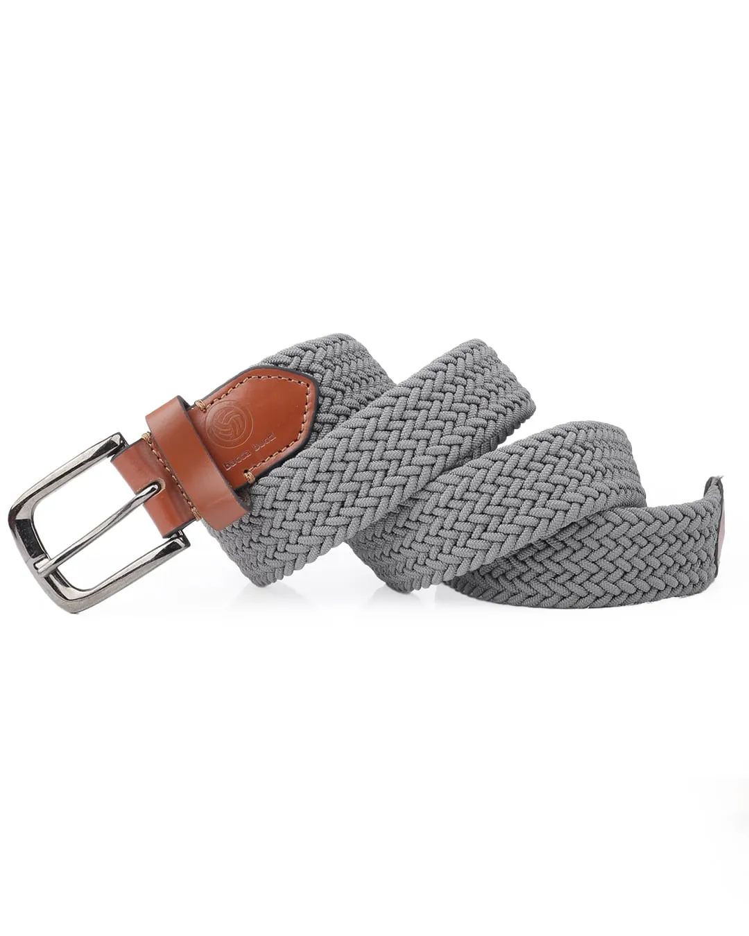 Bacca Bucci Men's Premium Elastic Braided Stretch Belt—Perfect for Golf, Casual, and Everyday Wear