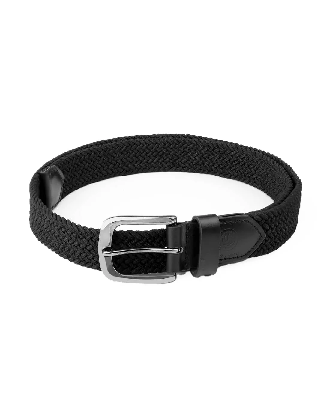 Bacca Bucci Men's Premium Elastic Braided Stretch Belt—Perfect for Golf, Casual, and Everyday Wear