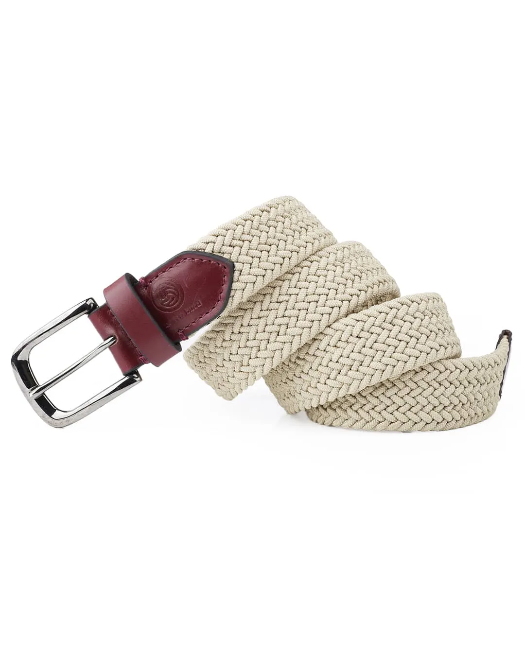 Bacca Bucci Men's Premium Elastic Braided Stretch Belt—Perfect for Golf, Casual, and Everyday Wear