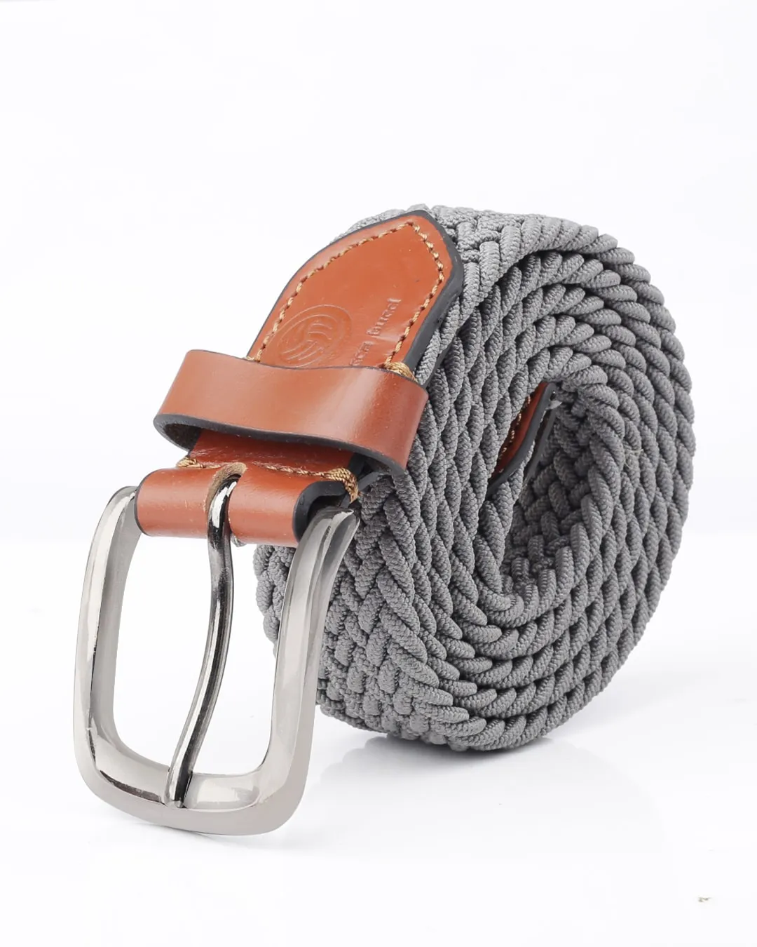 Bacca Bucci Men's Premium Elastic Braided Stretch Belt—Perfect for Golf, Casual, and Everyday Wear