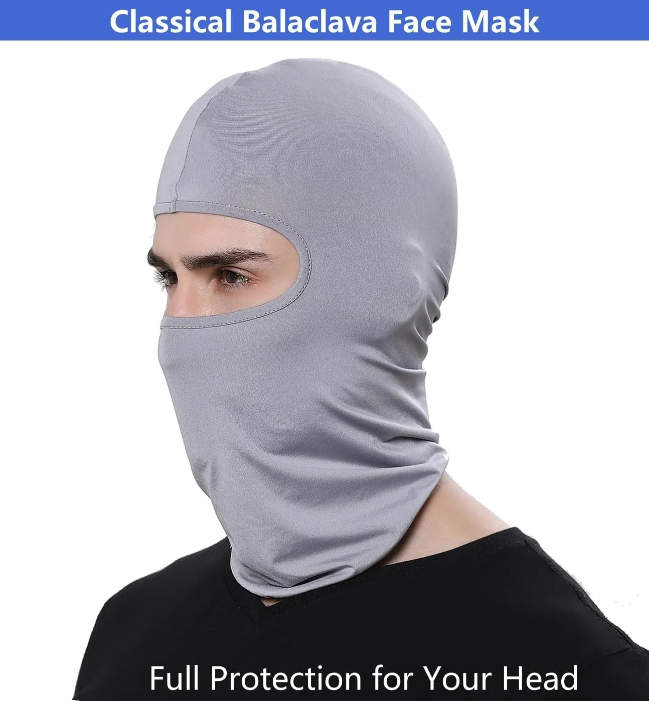 Balaclava Ski Mask Head Mask Full Face Mask Windproof Face Cover Sun UV Protection Scarf Men Women Outdoor Sport Cycling Cap