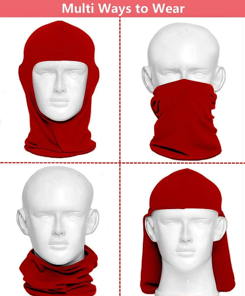Balaclava Ski Mask Head Mask Full Face Mask Windproof Face Cover Sun UV Protection Scarf Men Women Outdoor Sport Cycling Cap