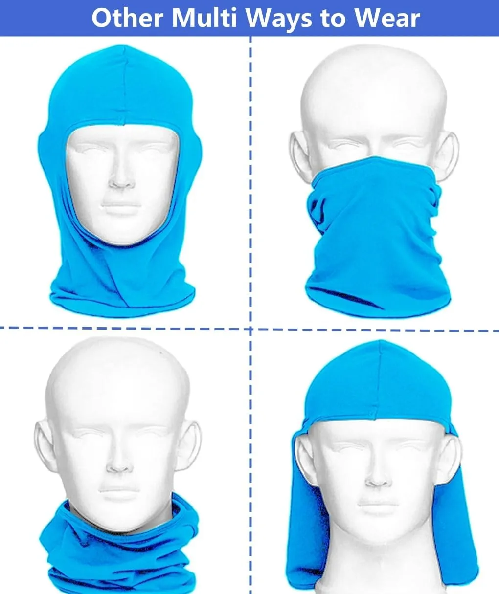 Balaclava Ski Mask Head Mask Full Face Mask Windproof Face Cover Sun UV Protection Scarf Men Women Outdoor Sport Cycling Cap