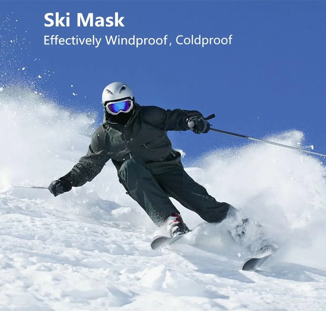 Balaclava Ski Mask Head Mask Full Face Mask Windproof Face Cover Sun UV Protection Scarf Men Women Outdoor Sport Cycling Cap