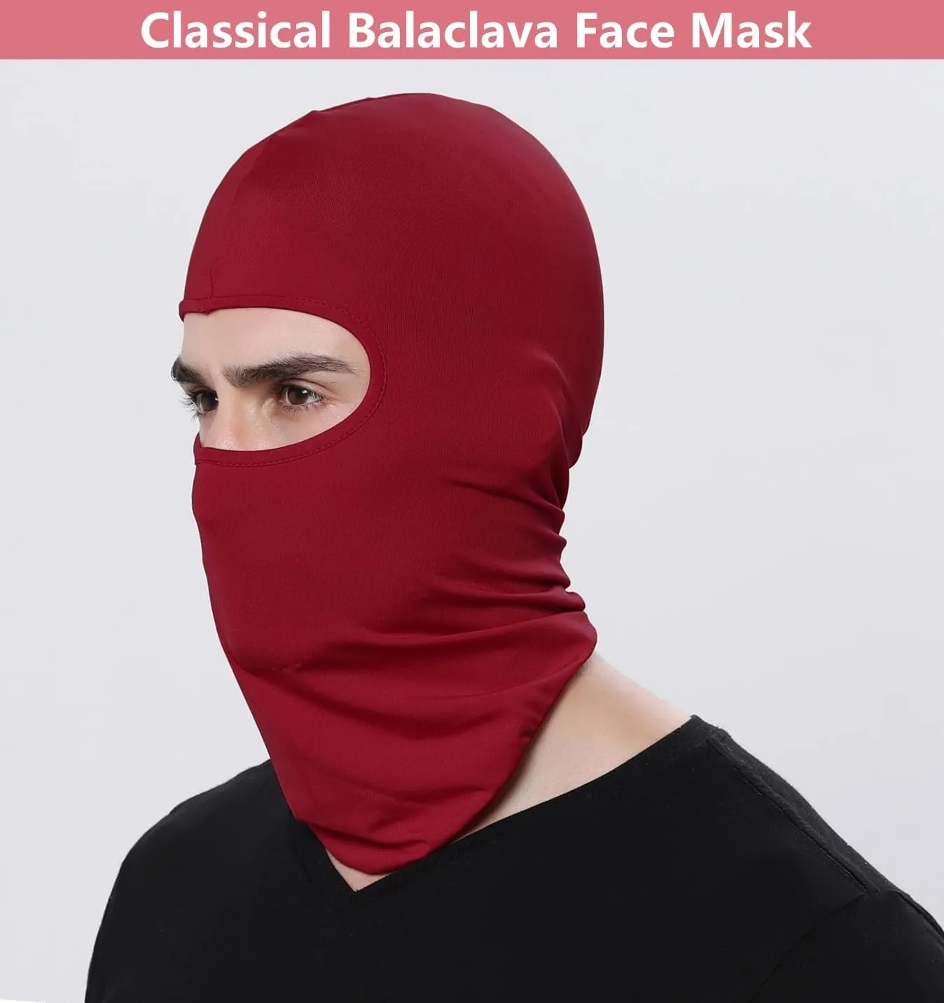 Balaclava Ski Mask Head Mask Full Face Mask Windproof Face Cover Sun UV Protection Scarf Men Women Outdoor Sport Cycling Cap