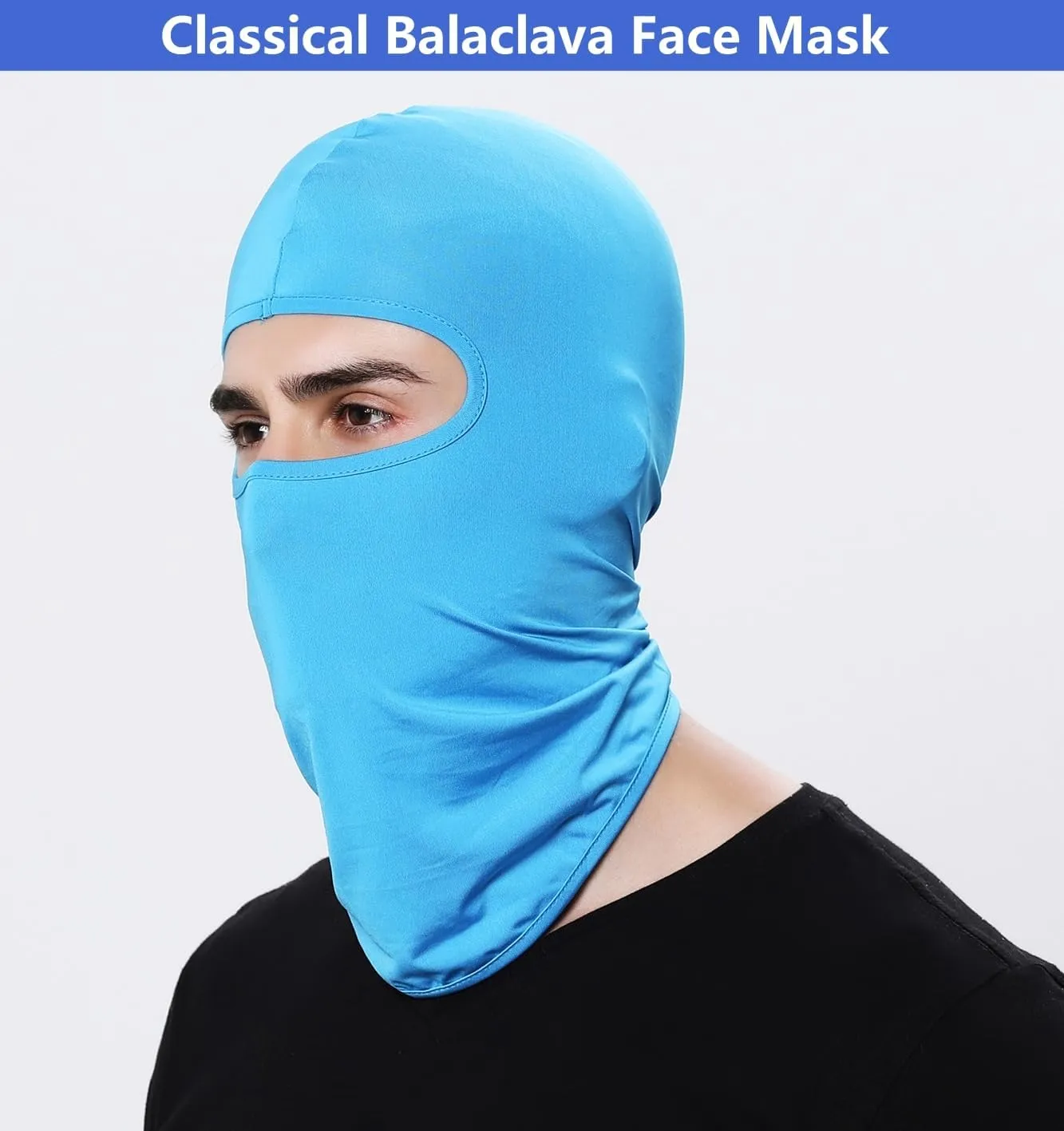 Balaclava Ski Mask Head Mask Full Face Mask Windproof Face Cover Sun UV Protection Scarf Men Women Outdoor Sport Cycling Cap