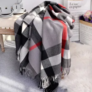 Berry Cashmere Shawl