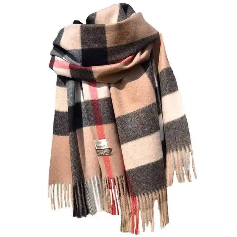 Berry Cashmere Shawl