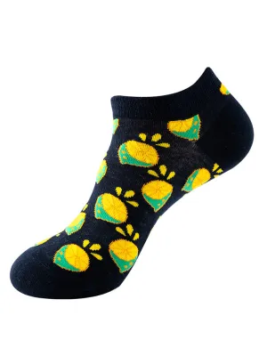 Blue Zone Planet |  "Fruit Print Fun Ankle Socks"