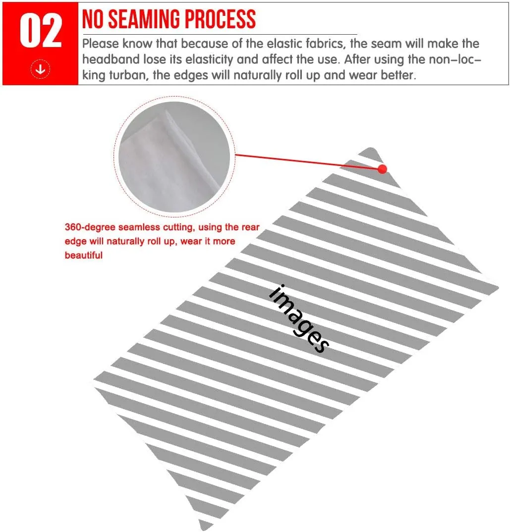 Buybai Balaclava Seamless Headbands Headwear Neck Gaiter Headwrap Sport Sweatband