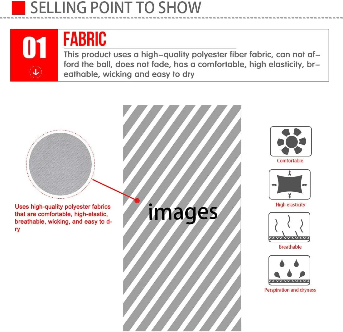 Buybai Balaclava Seamless Headbands Headwear Neck Gaiter Headwrap Sport Sweatband