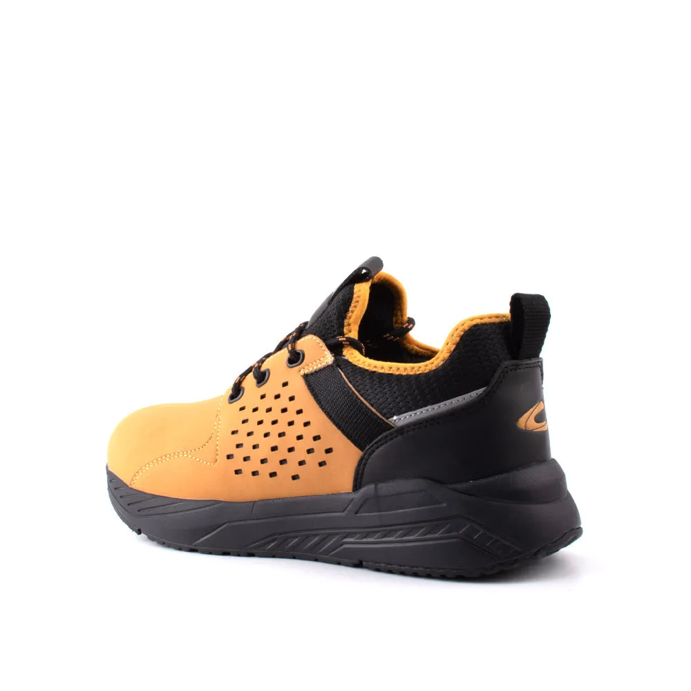 camel active Microfibre Comfortable Sneakers Men Tan NIMBUS 822407-WA1SVC-8 TAN