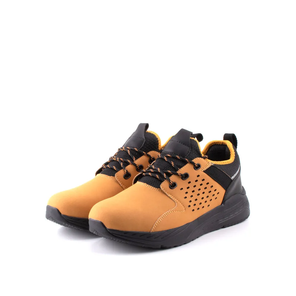 camel active Microfibre Comfortable Sneakers Men Tan NIMBUS 822407-WA1SVC-8 TAN