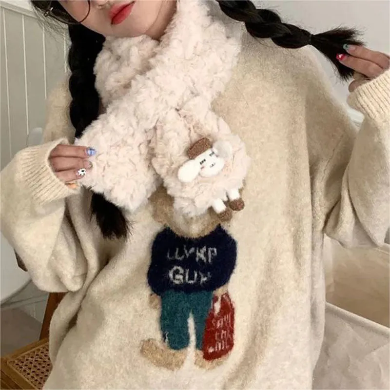 Cartoon Warm Scarf
