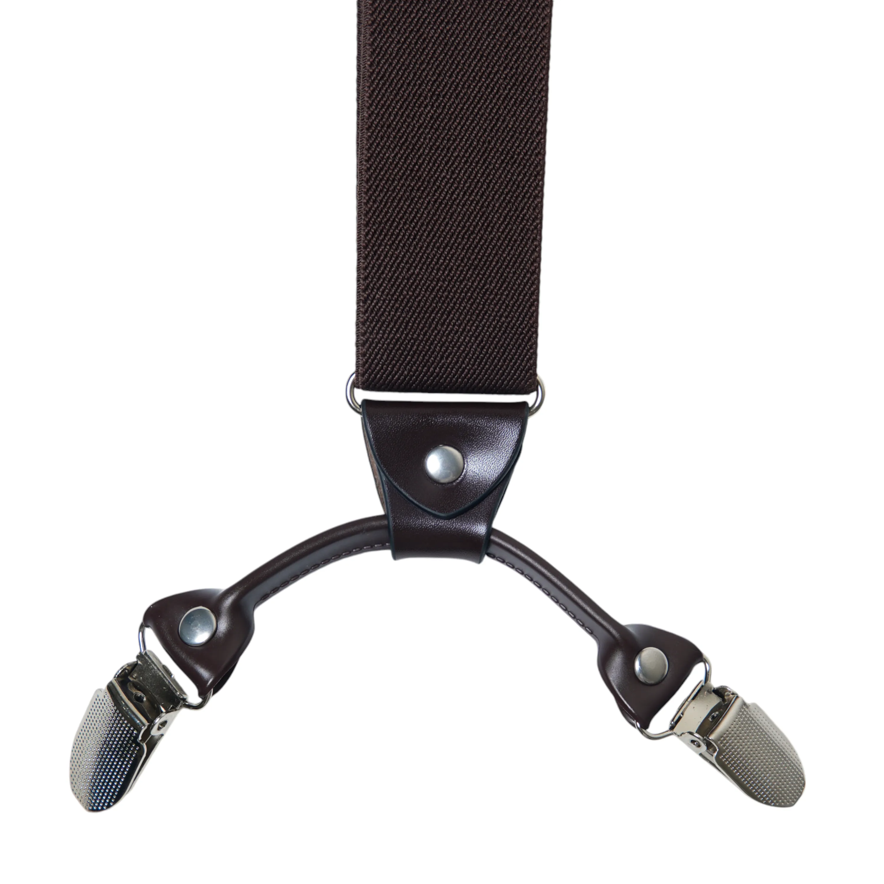 Chokore Stretchy Y-shaped Suspenders with 6-clips (Blue & White)