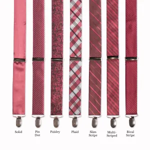 Classic Adjustable Suspenders - Hollyhock
