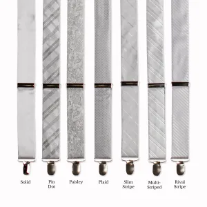 Classic Adjustable Suspenders - Powder
