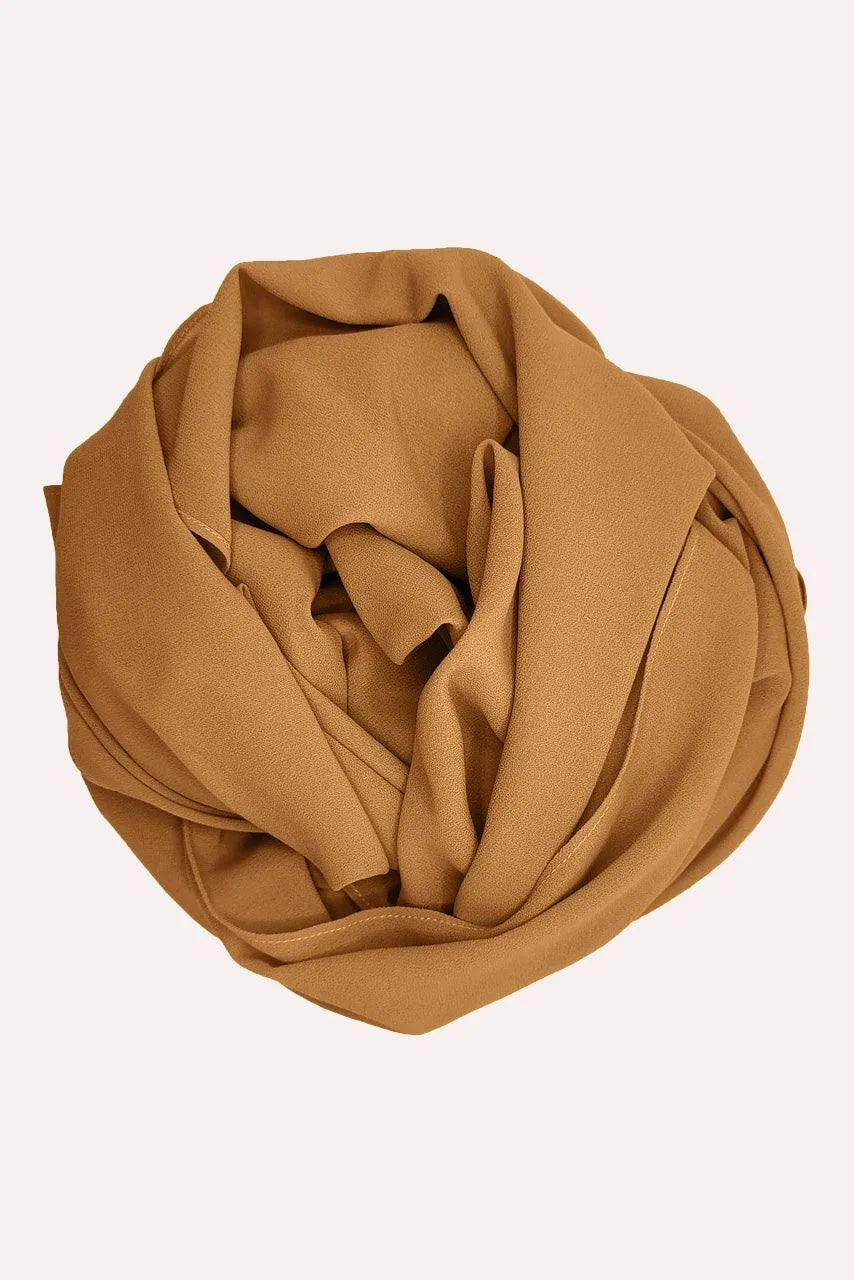 Classic Chiffon Hijab - Sunflower