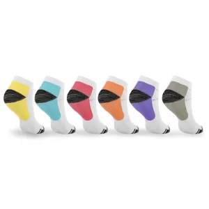 Colorful Crew Compression Socks Support and Style