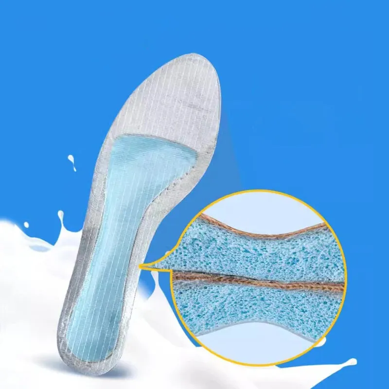 Convenient Self-adhesive Comfort Insoles for Women's Sandals