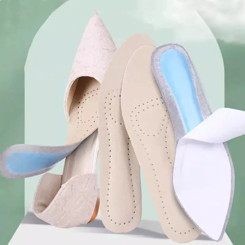 Convenient Self-adhesive Comfort Insoles for Women's Sandals