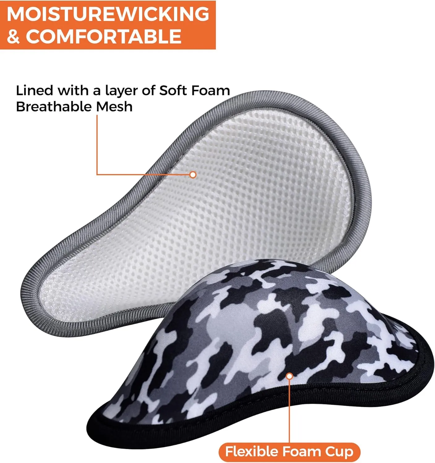 COOLOMG Mens Compression Shorts with Cup Athletic Sliding Underwear for Baseball Football MMA Lacrosse Field Hockey