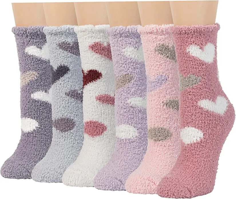 Cozy Heart Socks