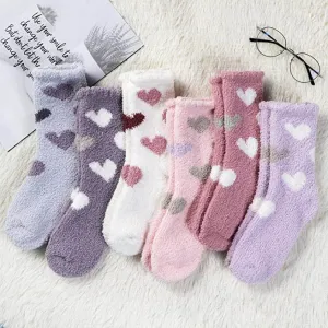 Cozy Heart Socks