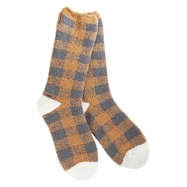 Crescent Sock Company Fall Gingham Socks