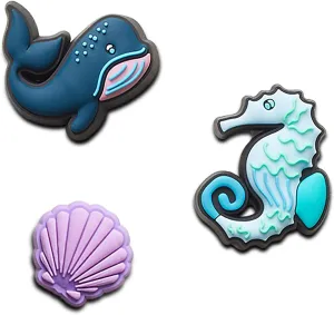 Crocs Jibbitz Shoe Charms - Wild Animal Multi Pack, Crocs Charms for Girls and Boys