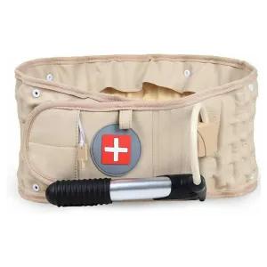 Decompression Back Belt - Size C (29-49 Inches) Lumbar Support Belt for Lower Back Pain Relief - Waist Back Traction Device - Compression Orthopedic Back Brace Stretcher - Spine Posture Corrector