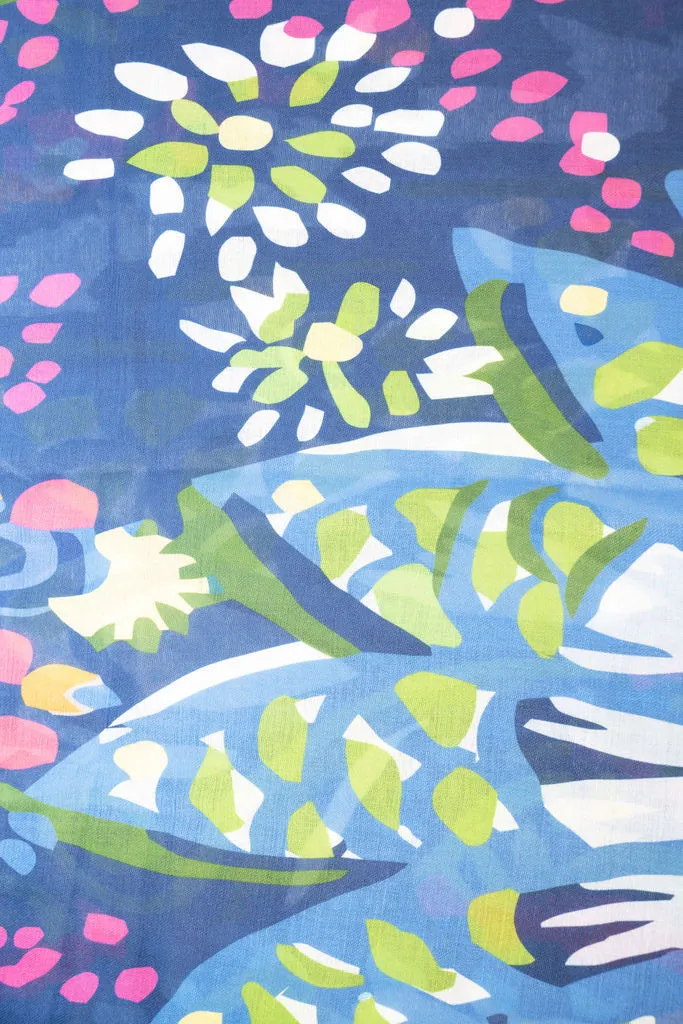 Floral Print Gift Boxed Scarf