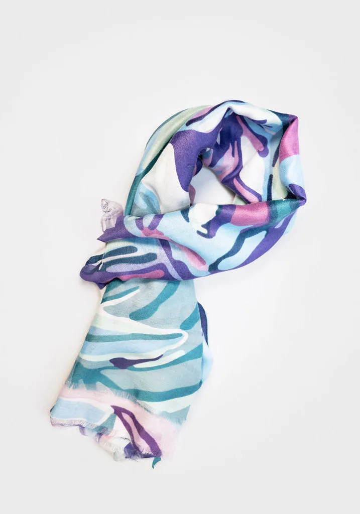Floral Print Gift Boxed Scarf