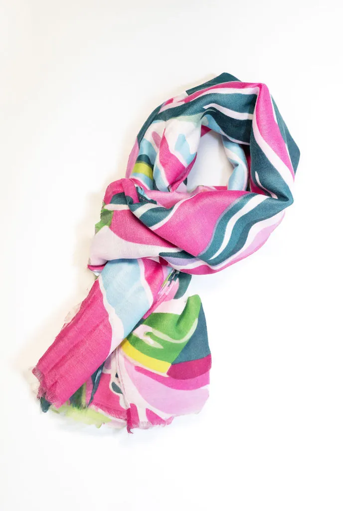Floral Print Gift Boxed Scarf