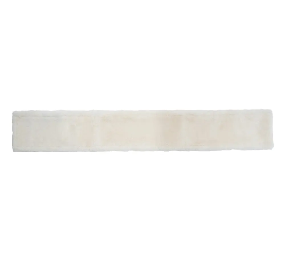 Fluffy Sheepskin Wool Shearling Lined Scarf Puni