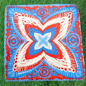 Football Chandana - Blue and Red