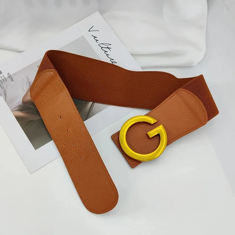 G Leather Belt