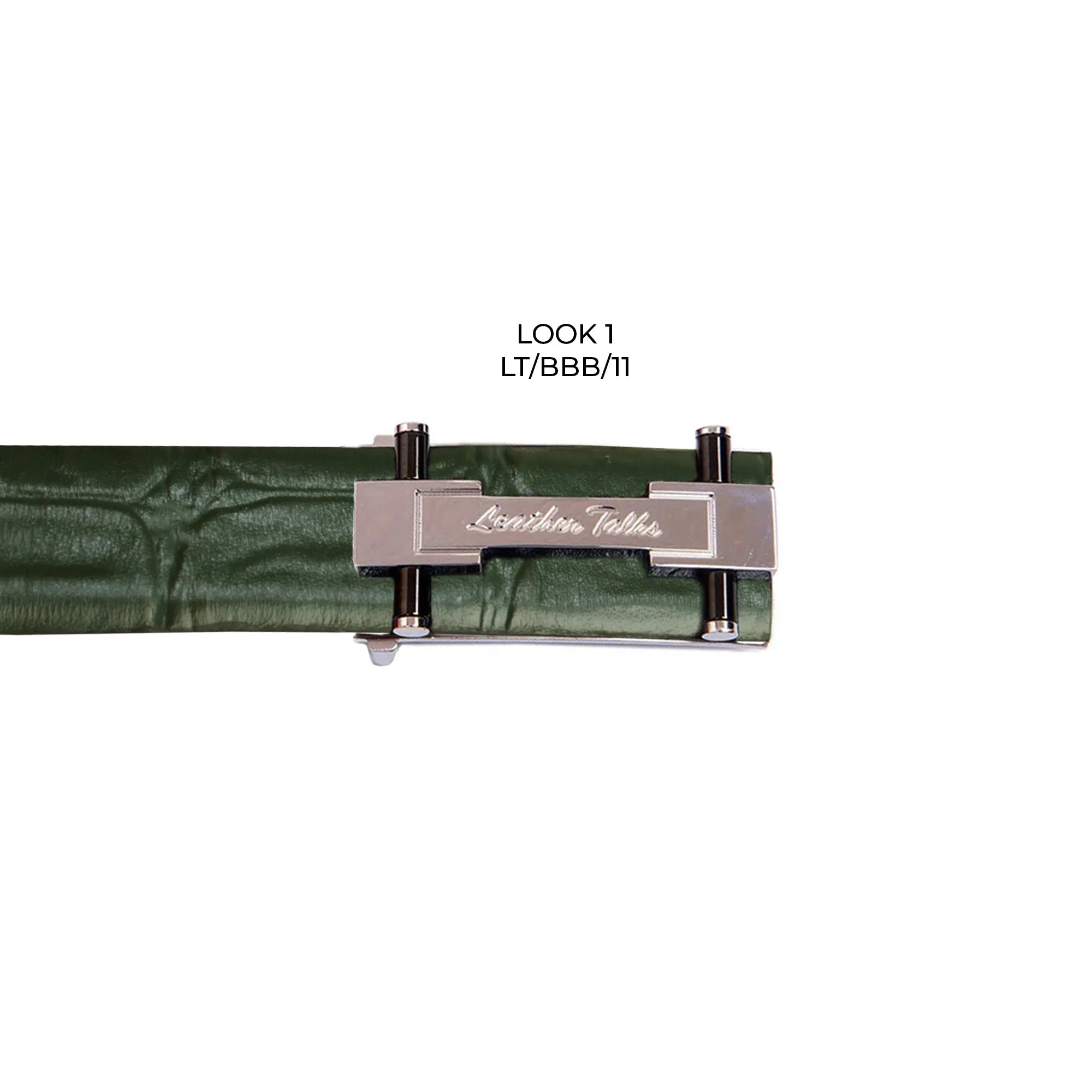 Great Dane | Genuine Leather | Pure Leather Belt for Men | Color: Green