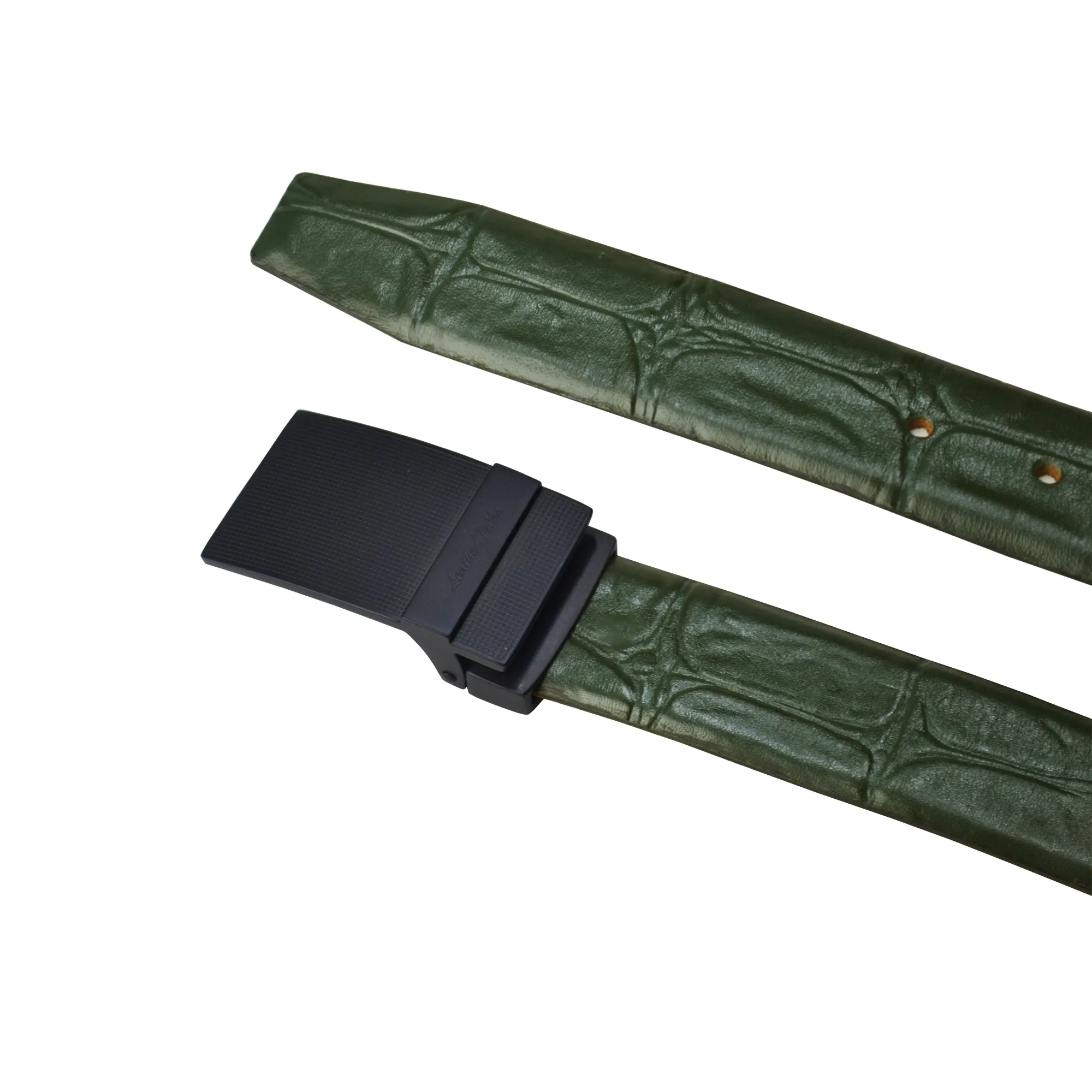 Great Dane | Genuine Leather | Pure Leather Belt for Men | Color: Green