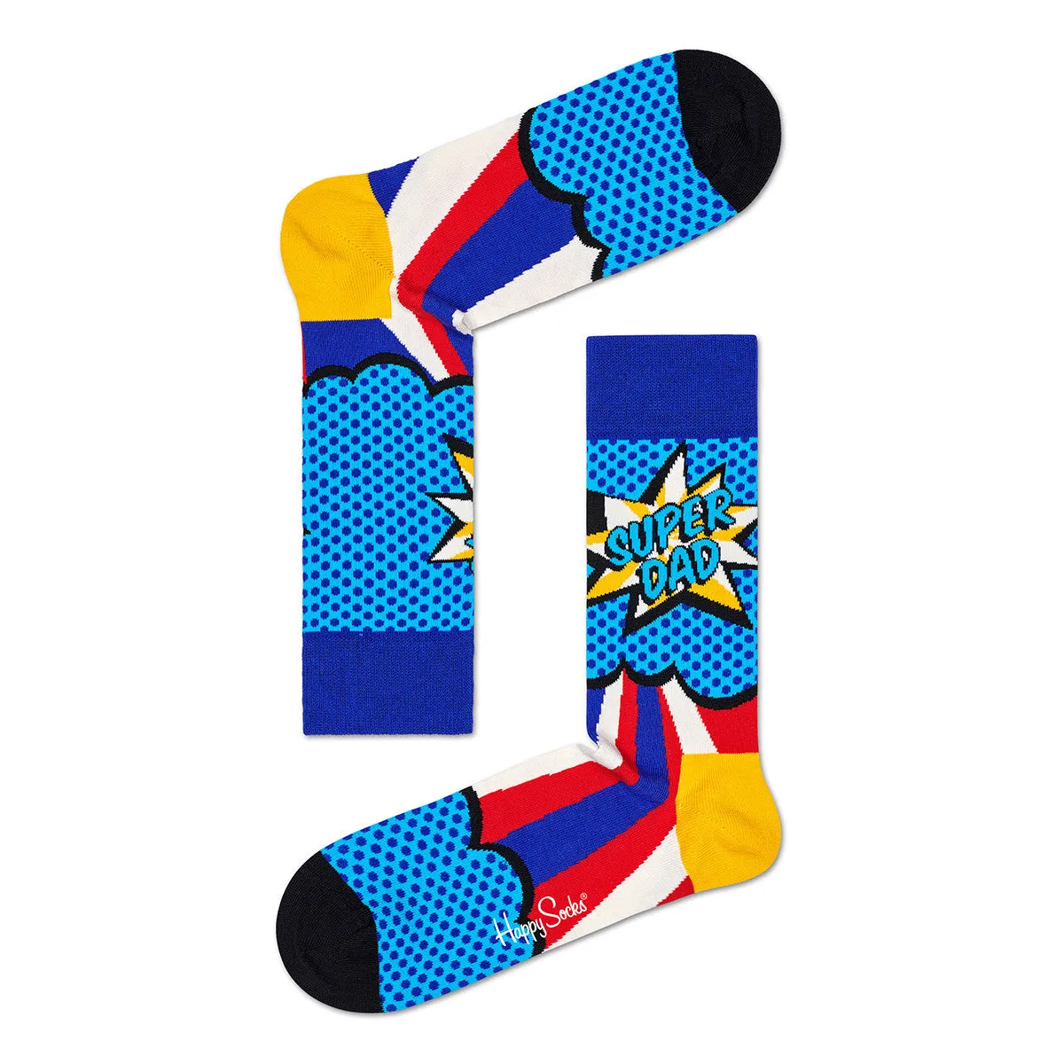 Happy Socks: Gift Set Super Dad 3pk ML