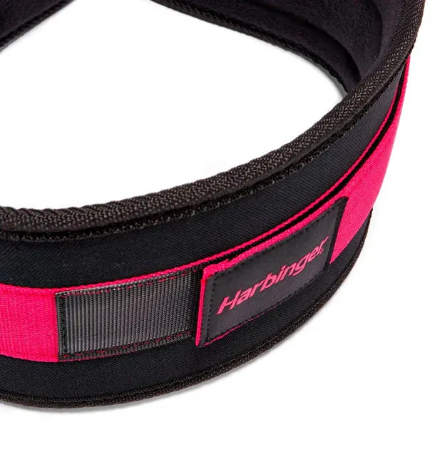 Harbinger Womens 5-Inch Foam Core Belt Pink XS
